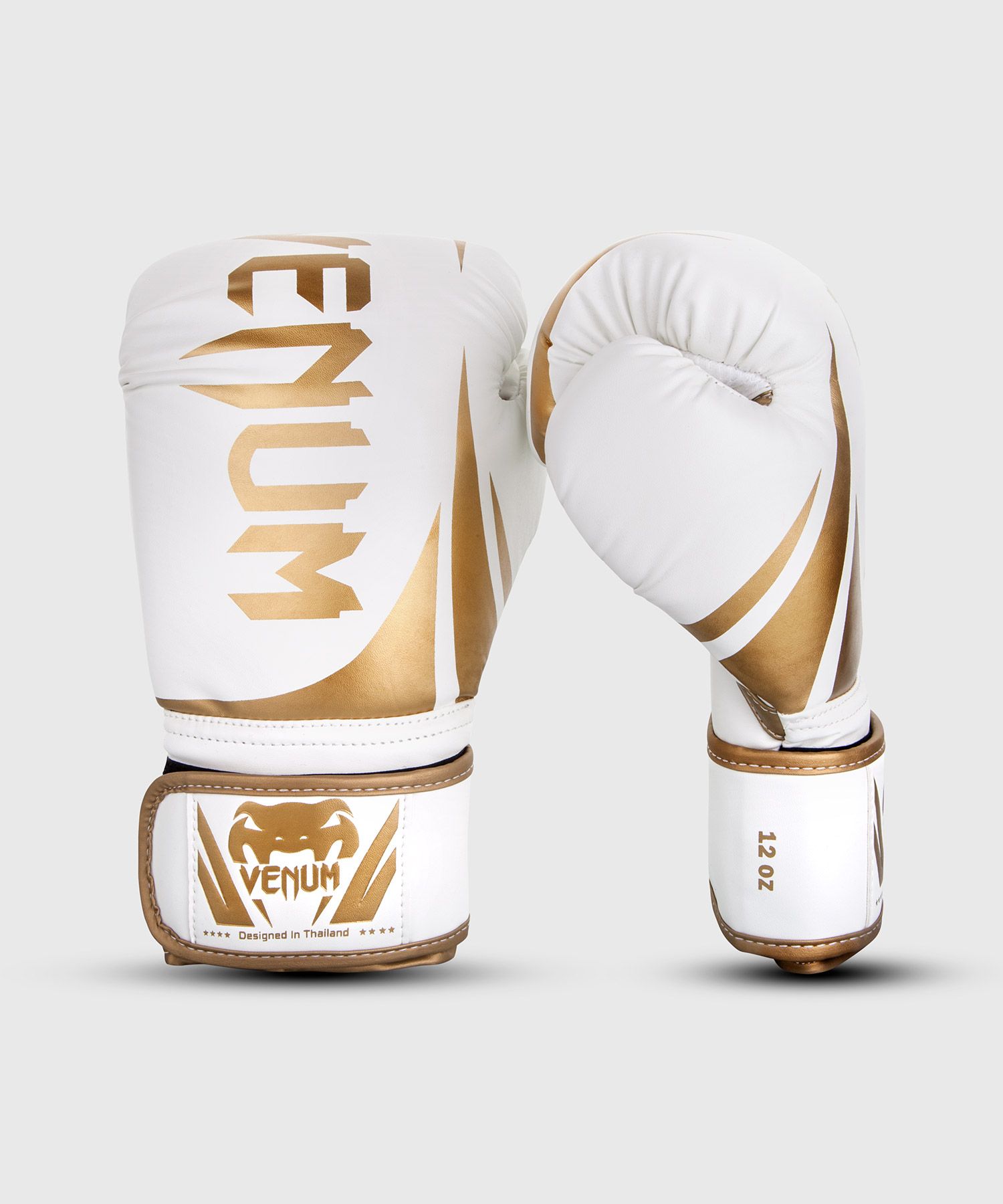 Venum Challenger 2.0 Boxing Gloves - White/Gold