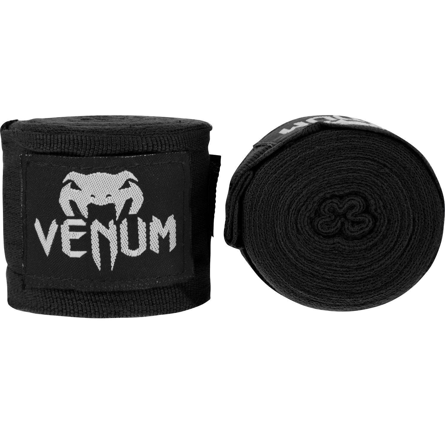 Bandages de Boxe Venum Kontact - 4.50 m - Noir