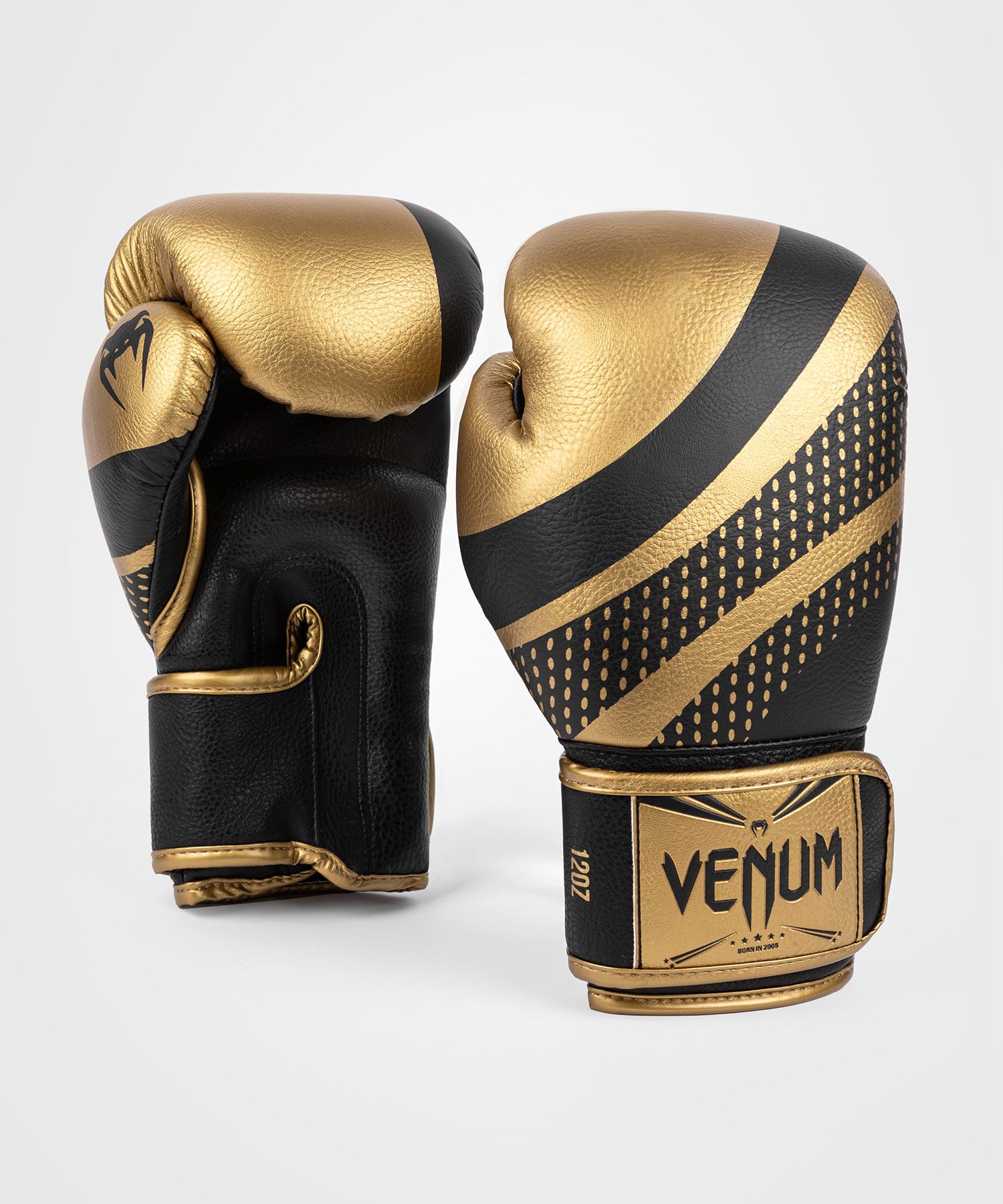 Venum Lightning Boxing Gloves - Gold/Black
