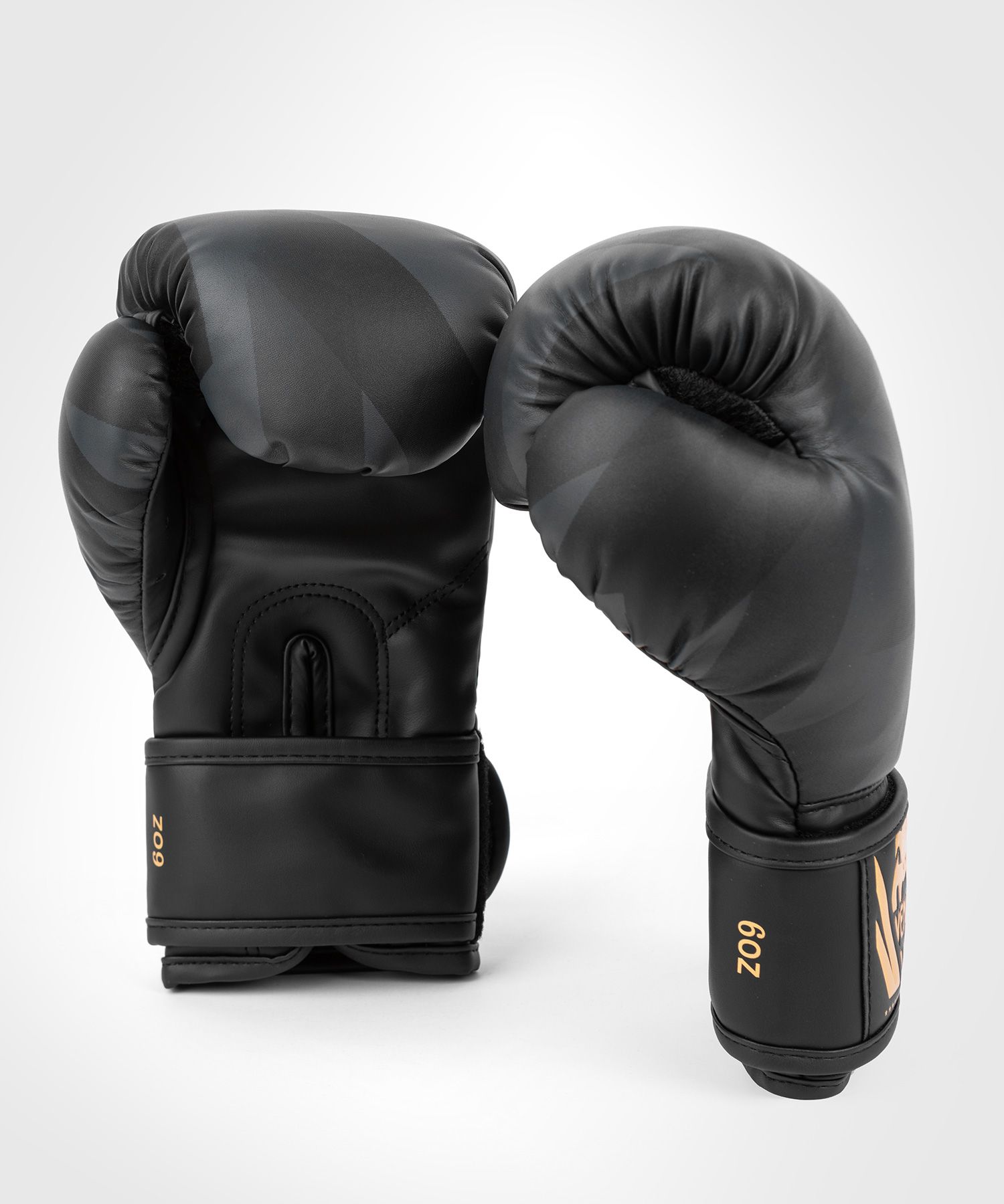 Venum Razor Boxing Gloves - For Kids - Black/Gold