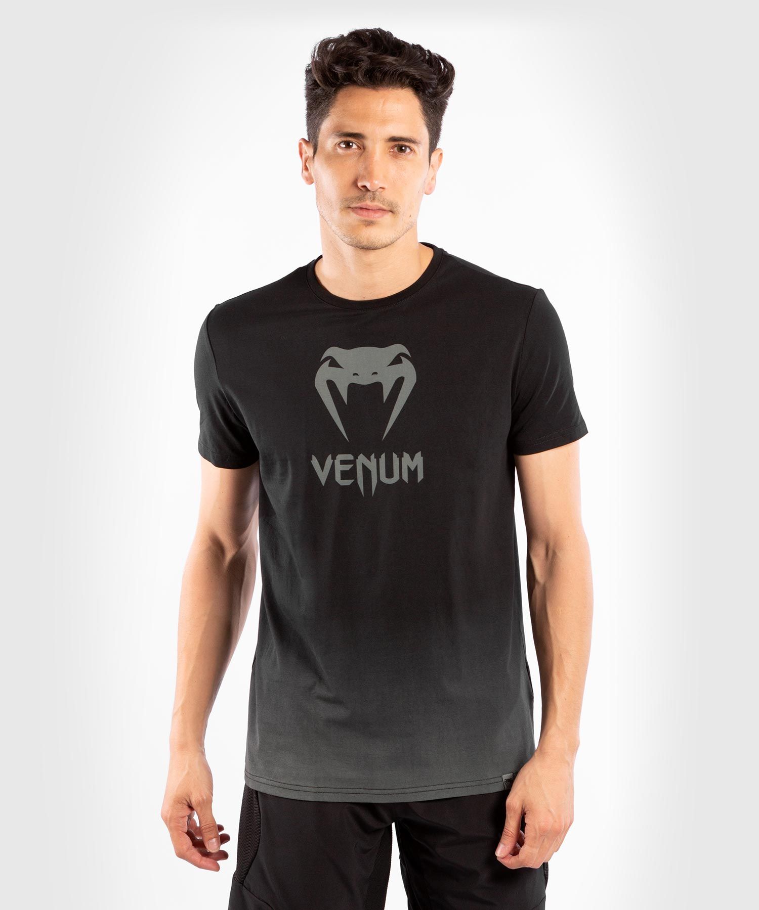T-shirt Venum Classic - Noir/Gris chinÃ©
