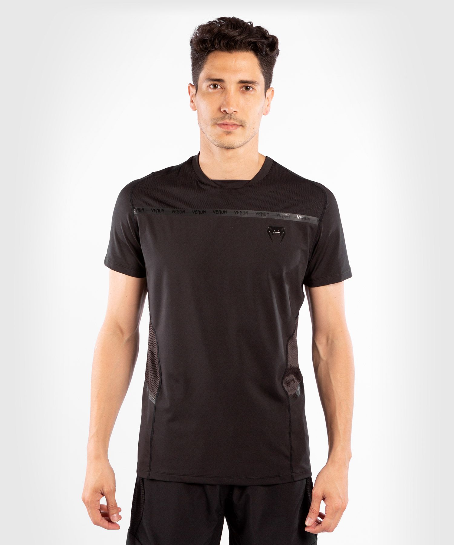 T-shirt Venum G-Fit Dry-Tech - Nero/Nero