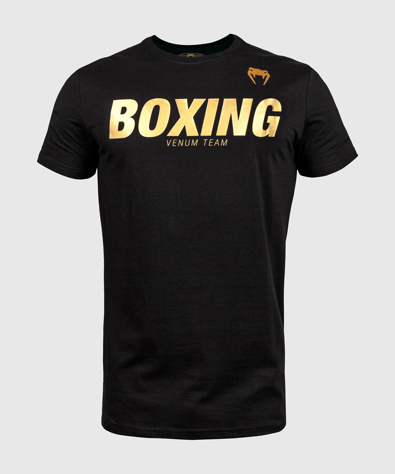 Venum Boxing VT T-Shirt - Schwarz/Gold