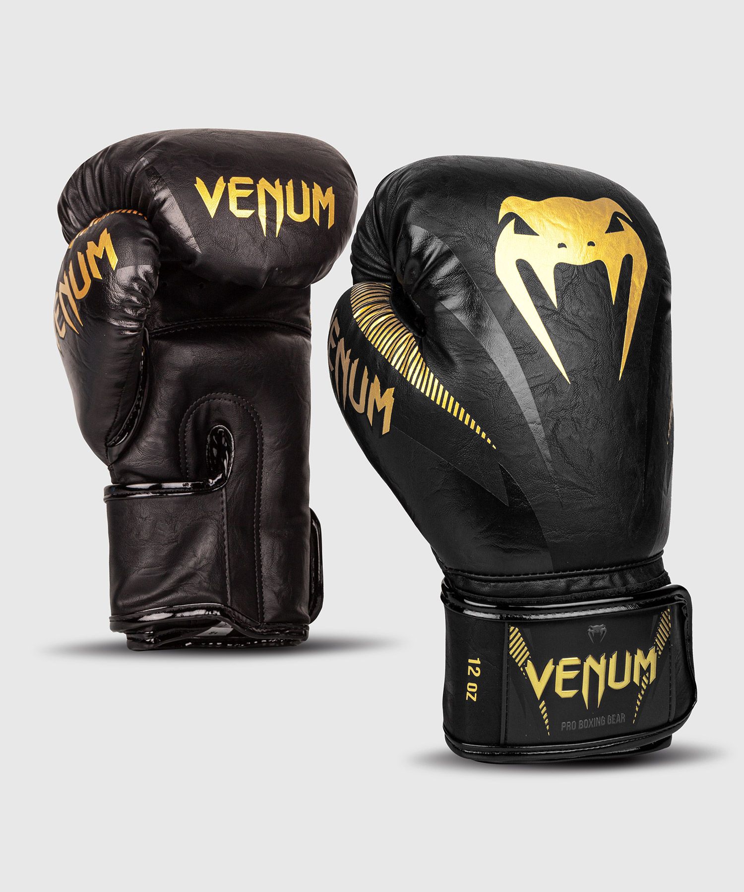 Venum Impact Boxhandschuhe - Gold/Schwarz