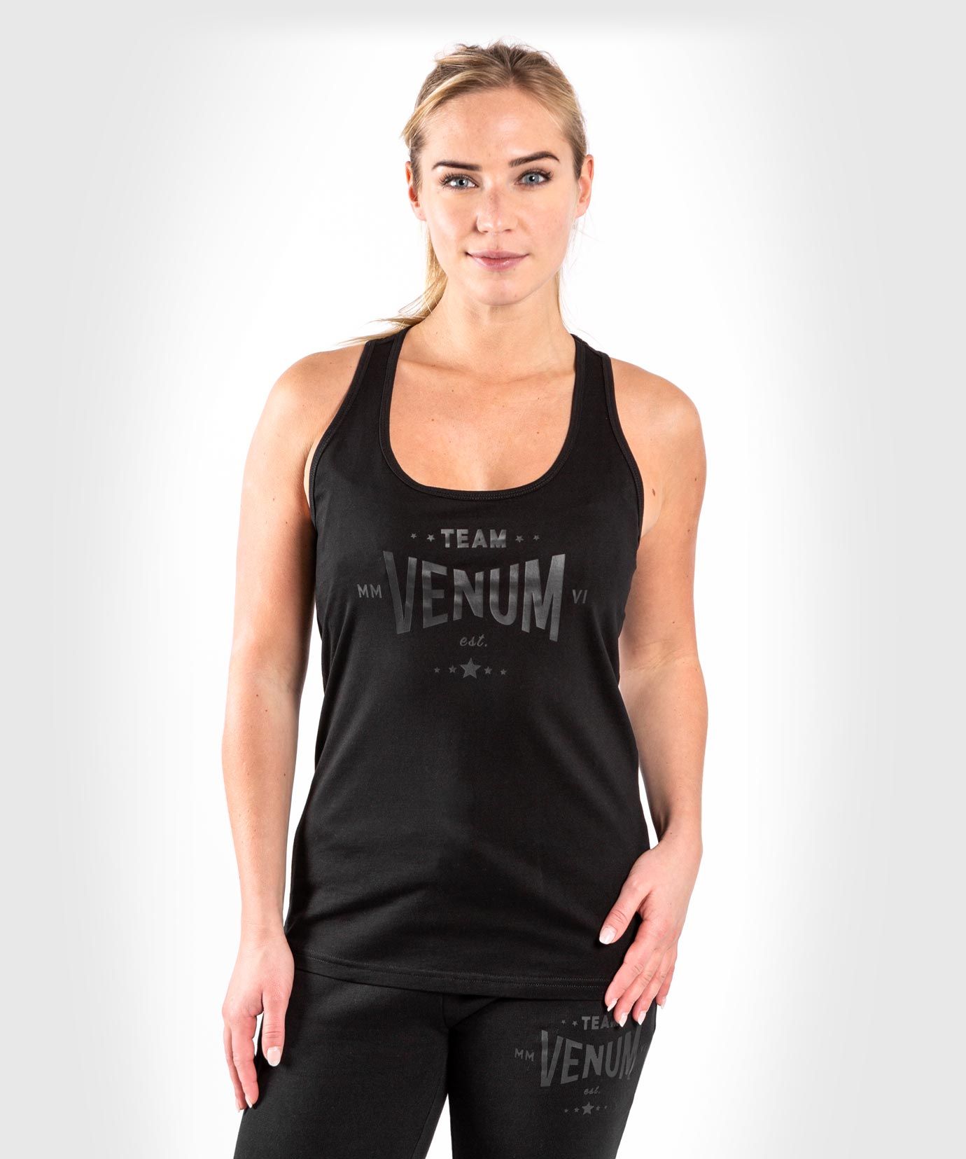 Camiseta de tirantes Venum Team 2.0 - Para mujer - Negra