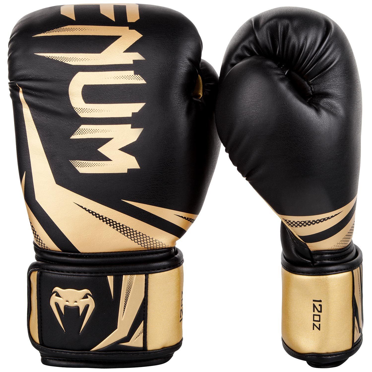 Venum Challenger 3.0 Boxing Gloves Black/Gold 