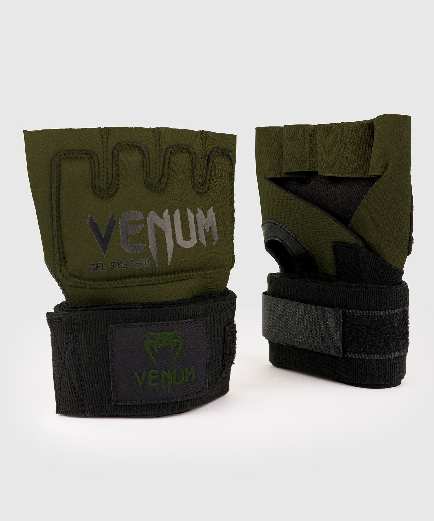 Impacchi di Guanto Gel Venum Kontact - Cachi/Nero