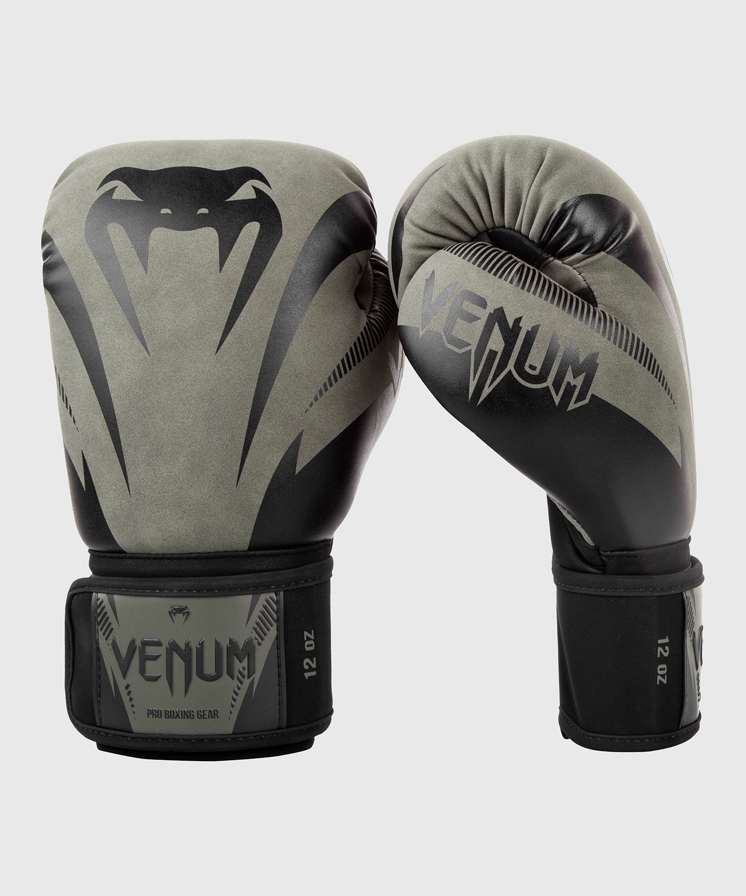 Gants de boxe Venum Impact - Kaki/Noir