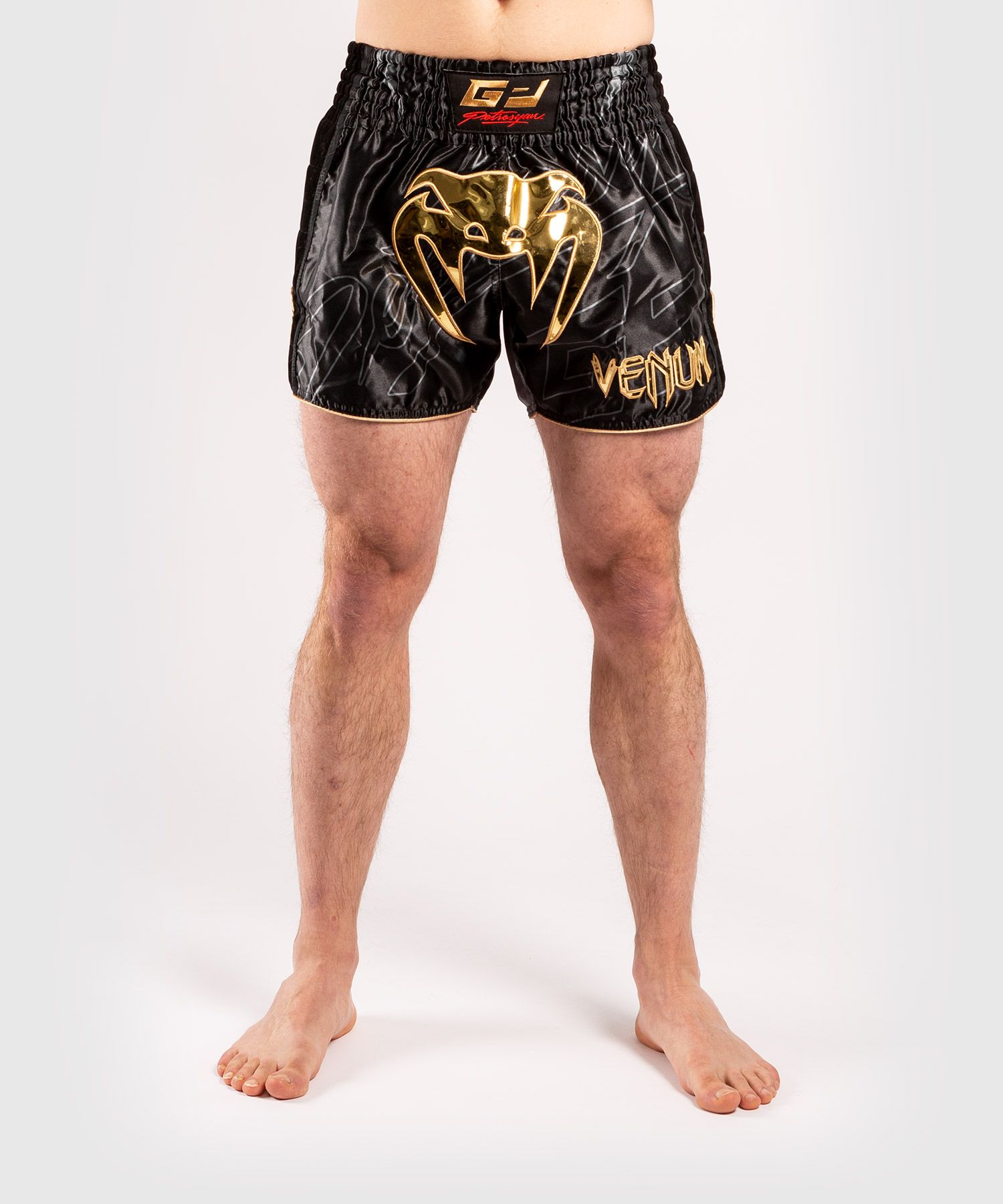 Muay Thai Petrosyan 2.0 Shorts - Zwart/Goud