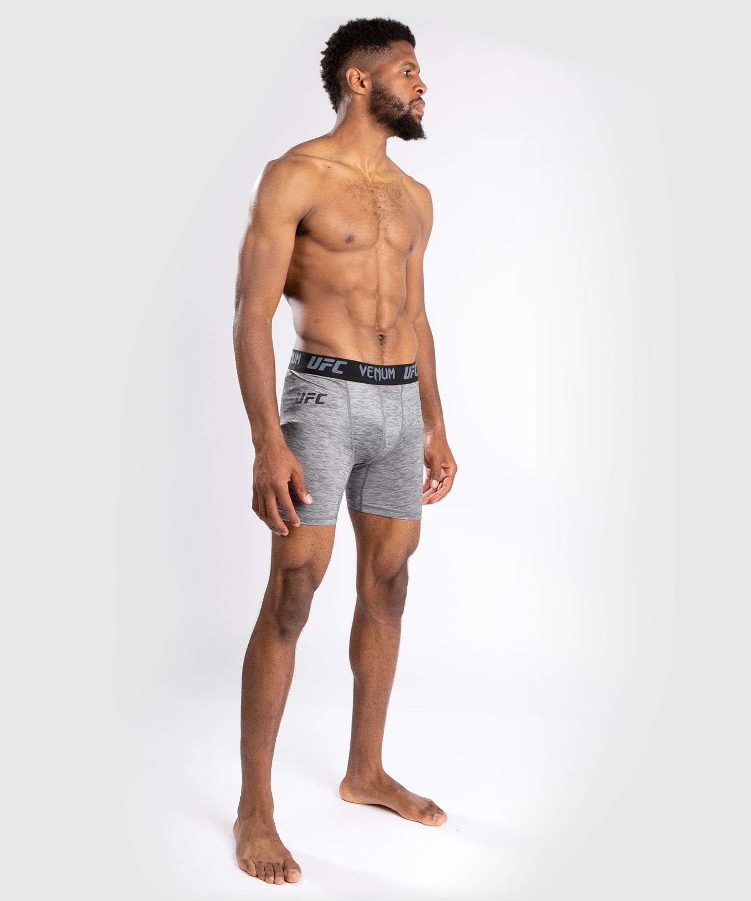 Pantaloncini Boxer Uomo UFC Venum Authentic Fght Week - Grigio 