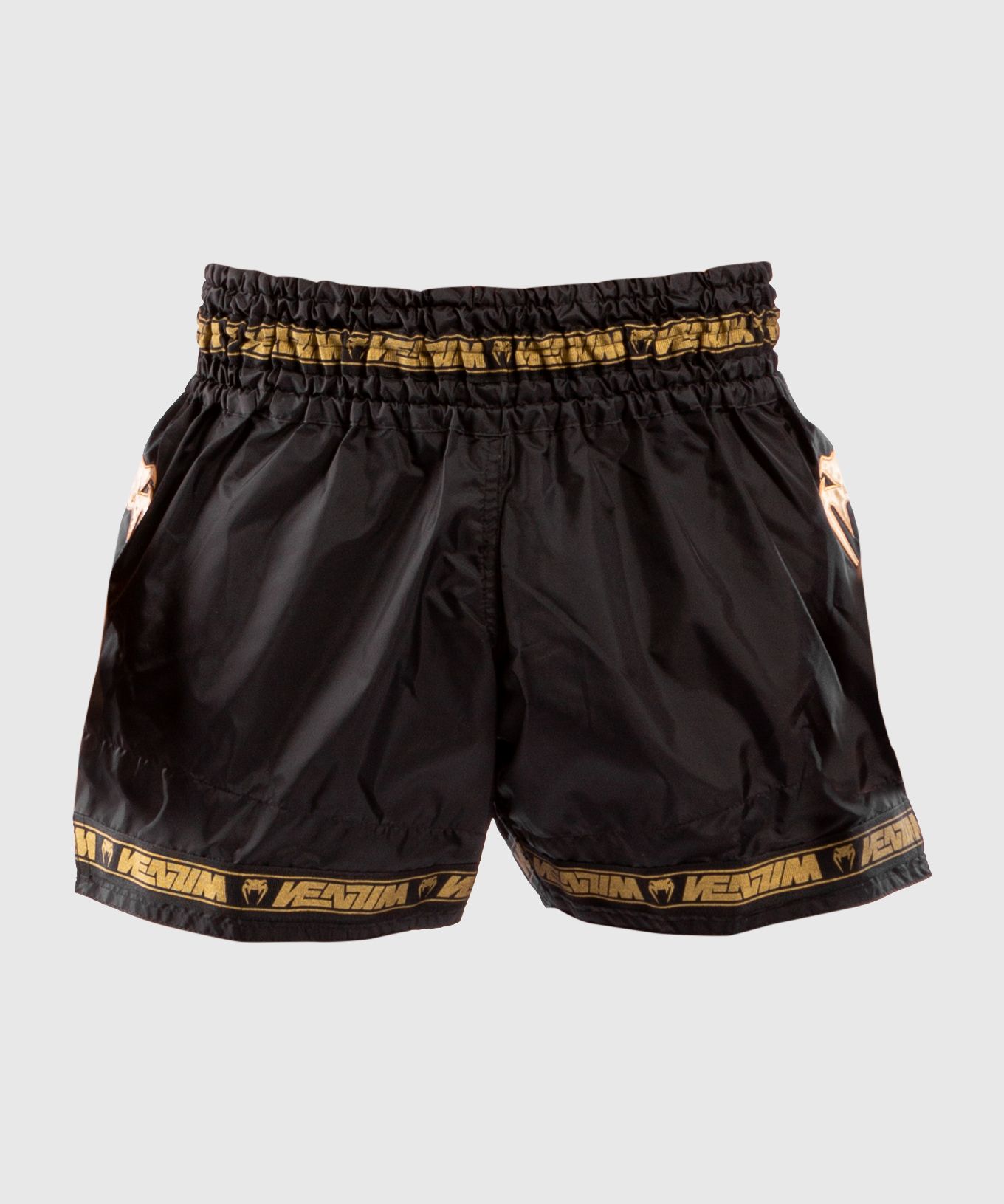 Venum Muay Thai Parachute Shorts - Schwarz / Gold