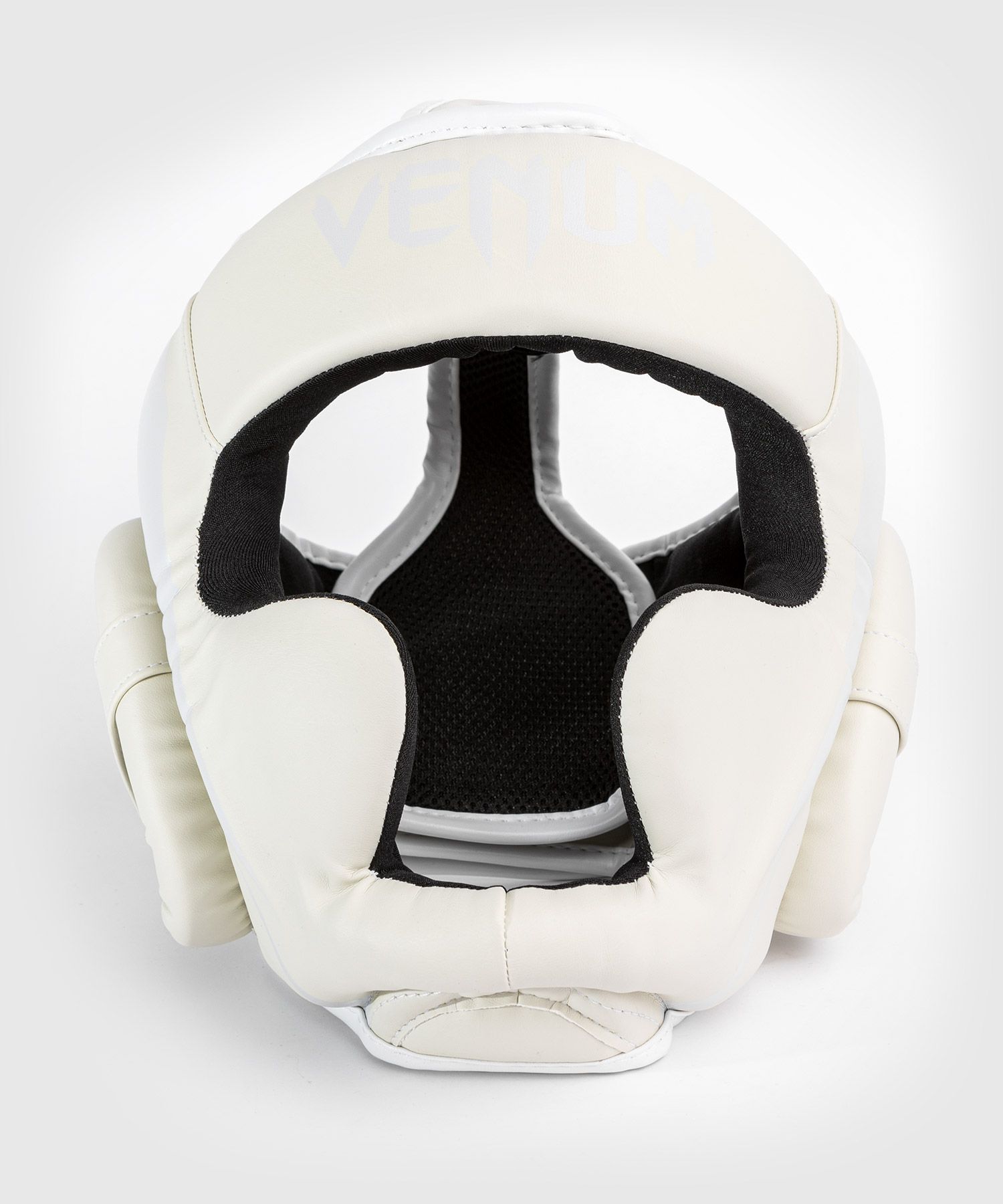 Venum Elite hoofdbeschermer - Zwart/Wit - Wit/Wit - Taille Unique