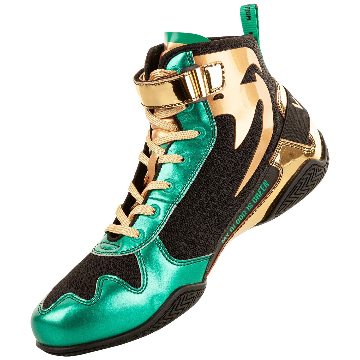 Venum Giant Low Boxing Shoes WBC Limited Edition Green