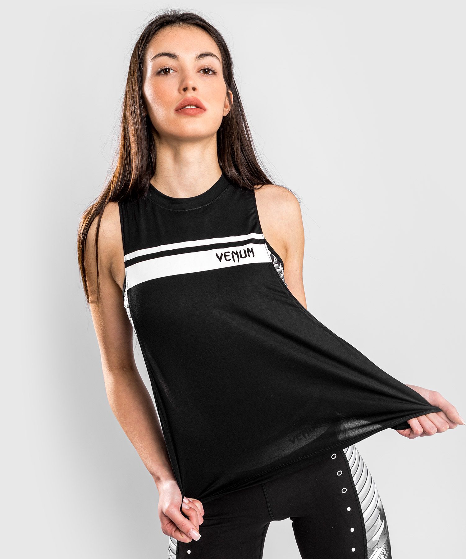 Venum YKZ21 Women’s Tank Top – Black/White