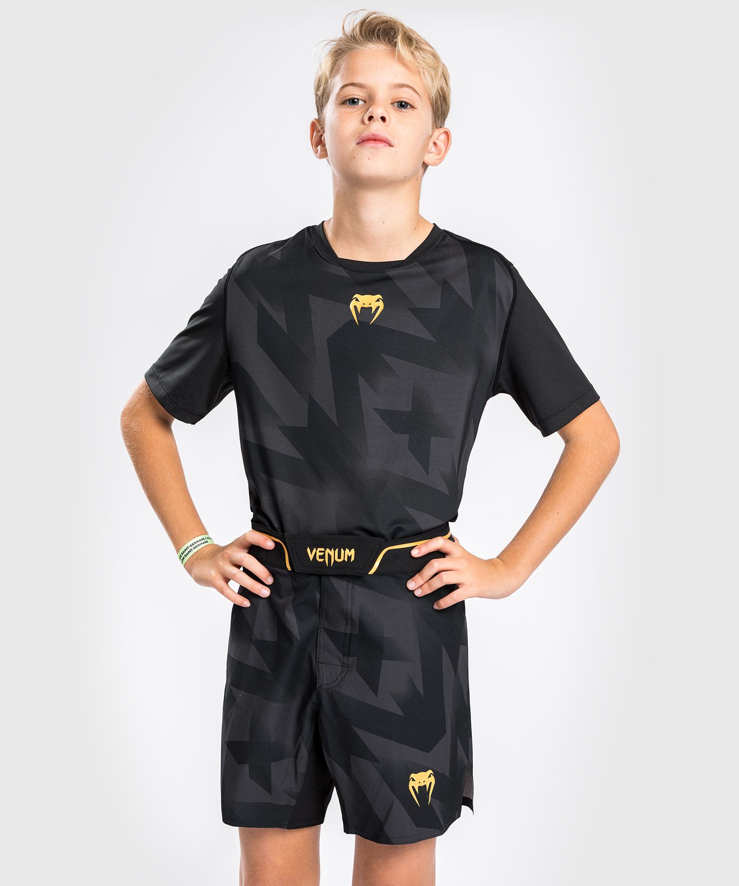 Venum Razor MMA Shorts – Für Kinder – Schwarz/Gold