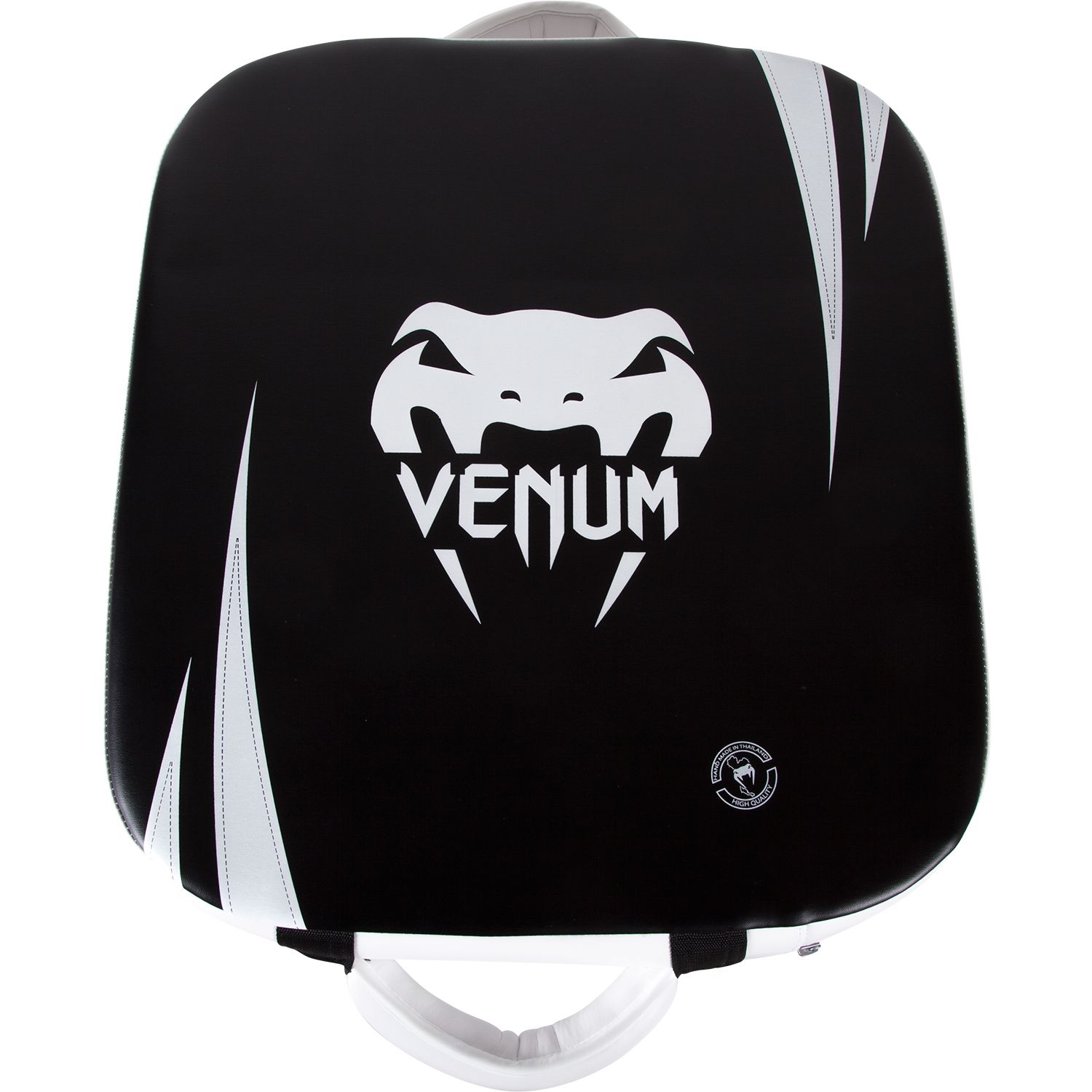 Venum Absolute Square Kick Shield - skintex-leer - zwart/ice
