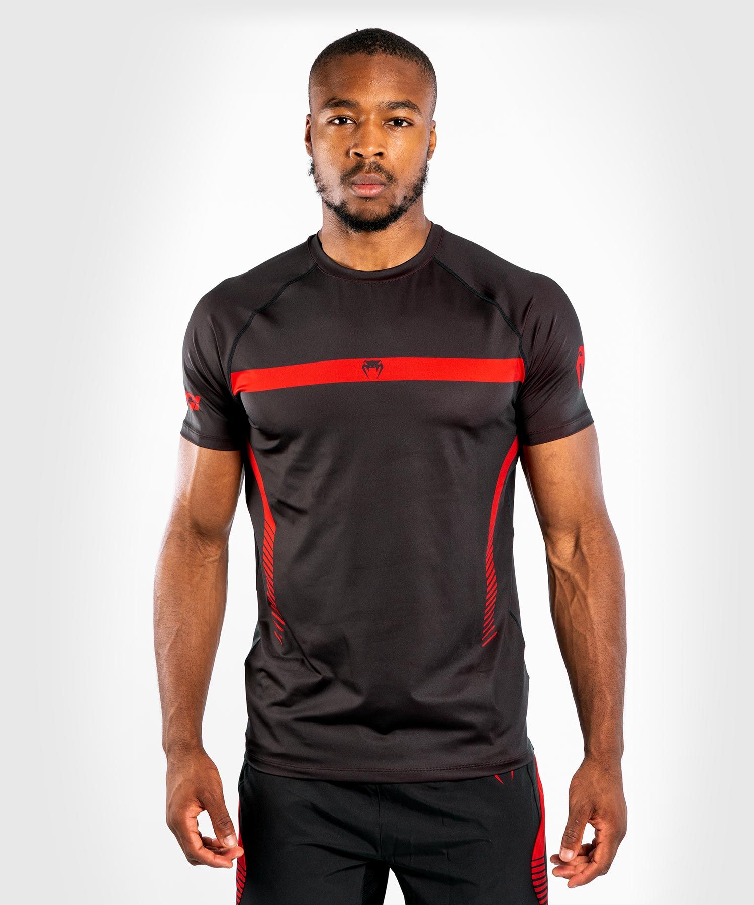 Venum NoGi 3.0 Dry Tech T-shirt - Black/Red