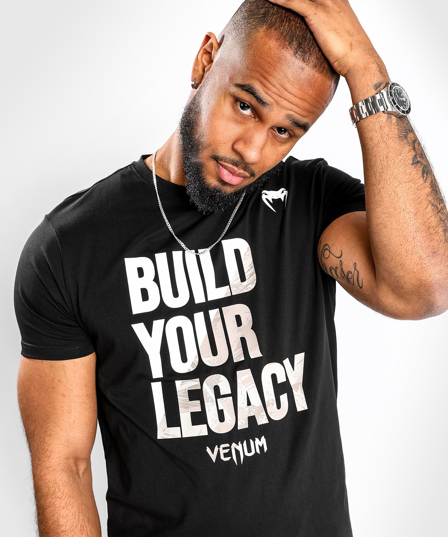 T-Shirt Venum Build Your Legacy - Noir
