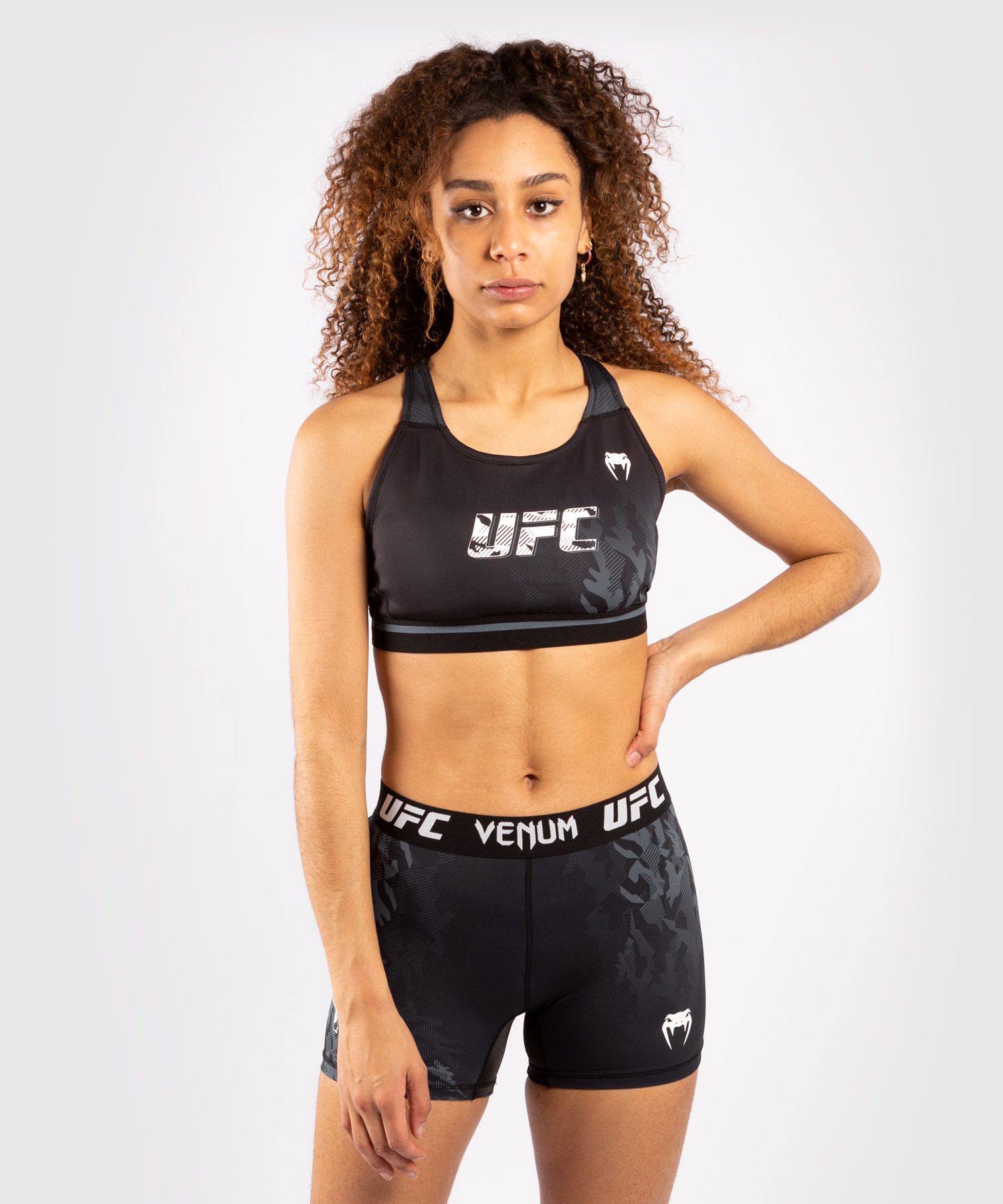 UFC Venum Authentic Fight Week Women's Sport Bra - Black