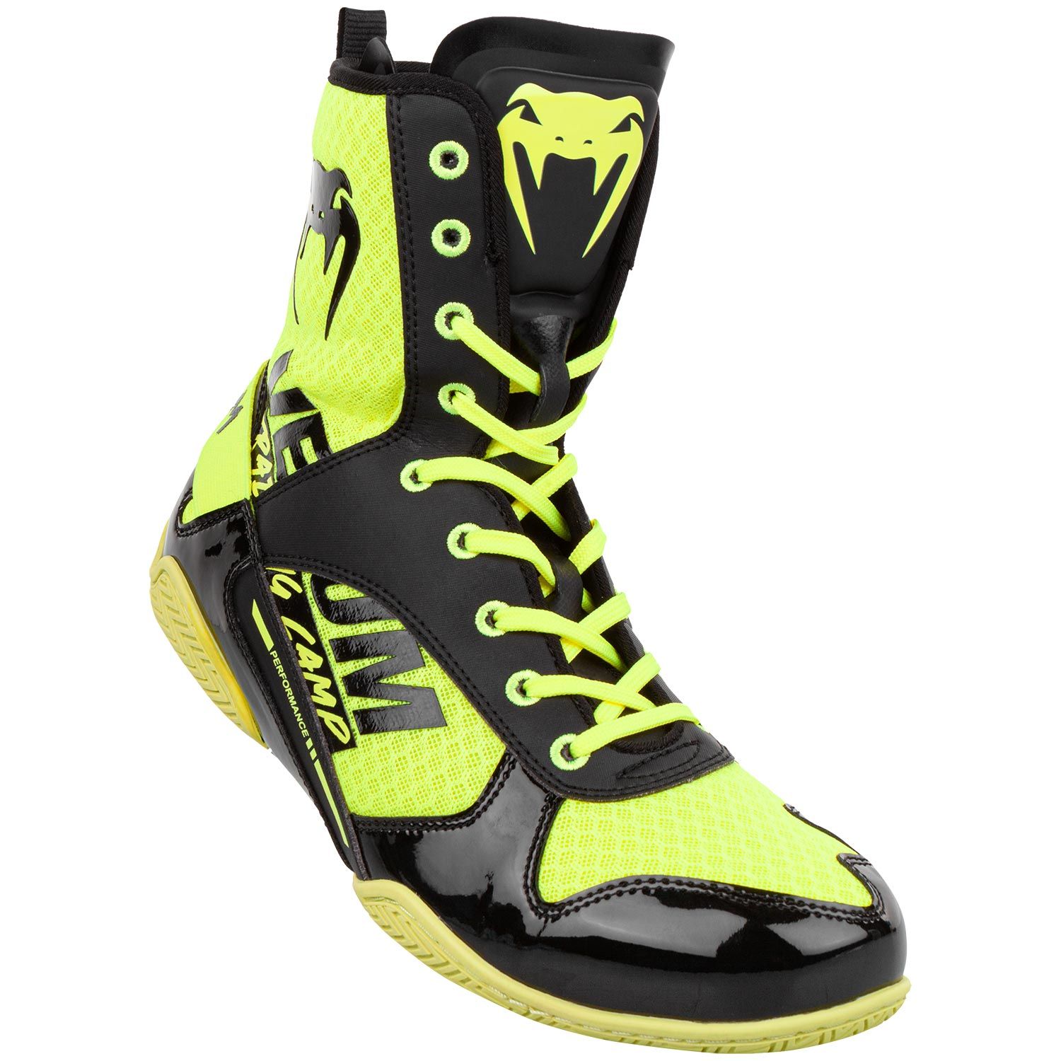 Venum Elite VTC 2 Edition Boxing Shoes Neo Yellow/Black