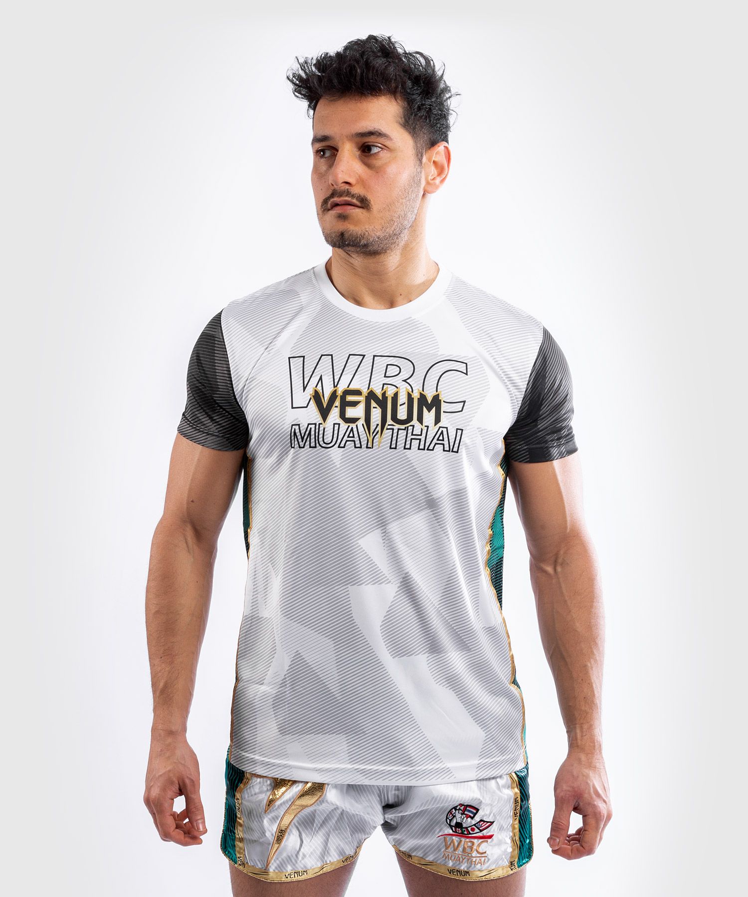 Venum WBC Dry-Tech T-shirts - Wit/Groen
