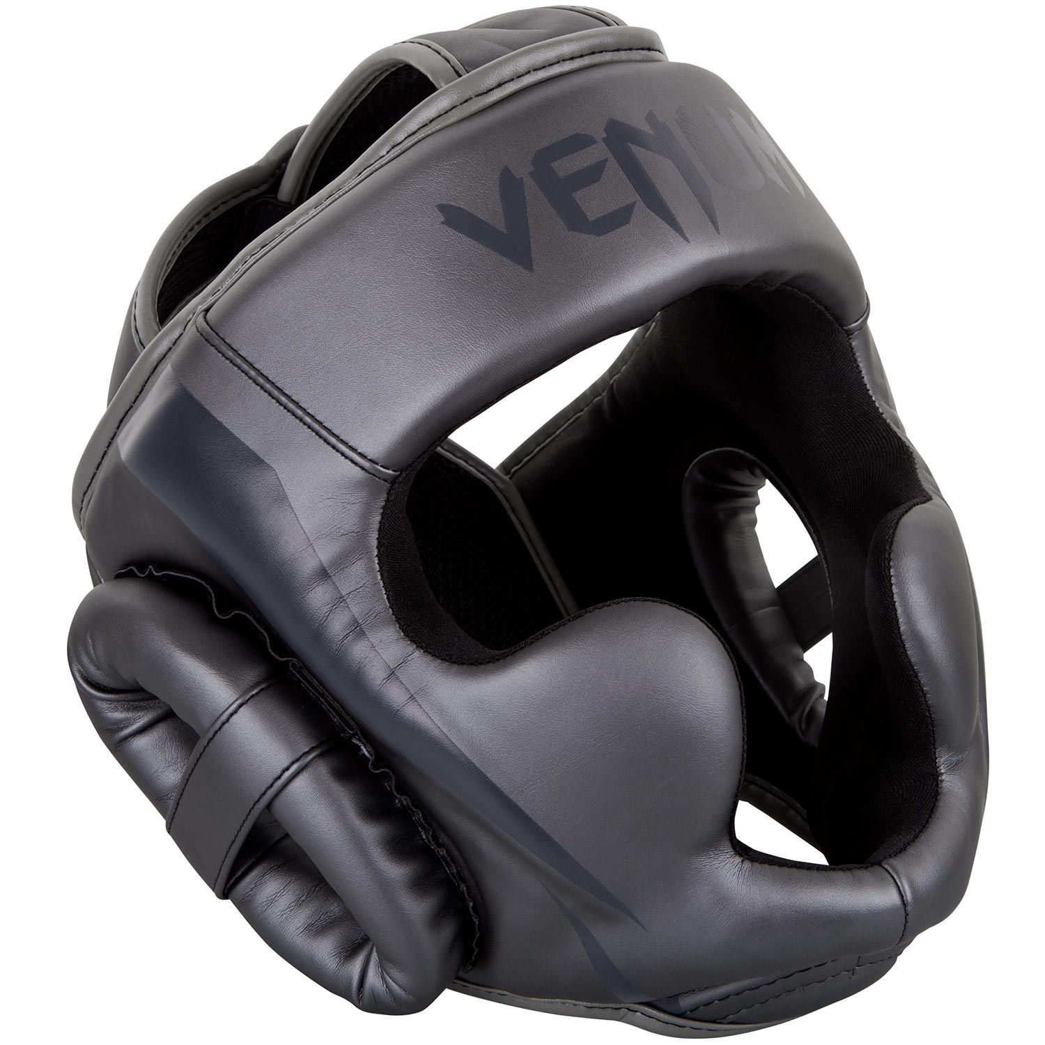 Venum Elite hoofdbeschermer - Zwart/Wit