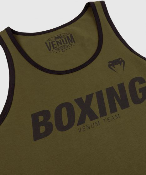 Venum Boxing VT Tank Top - Khaki/Schwarz
