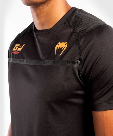 T-shirt Dry Tech Petrosyan 2.0 - Zwart/Goud