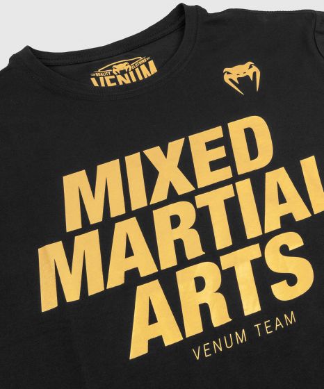 Camiseta MMA VT de Venum - Negro/Oro
