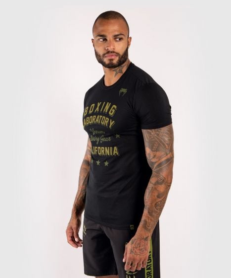 T-Shirt Venum Boxing Lab - Schwarz/Grün