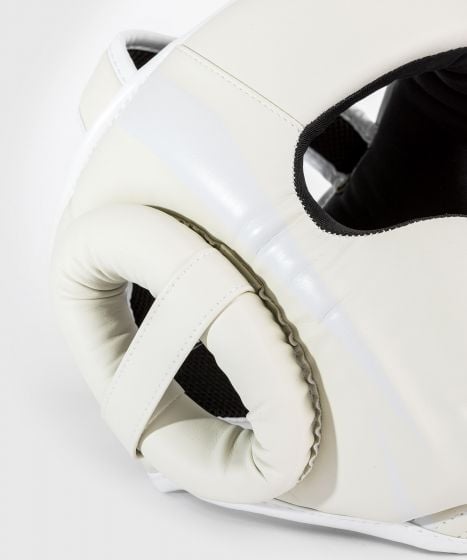 Venum Elite Headgear - White/White - Taille Unique