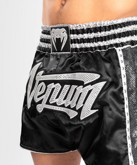 Venum Absolute 2.0 Muay Thai Shorts - Black/Silver