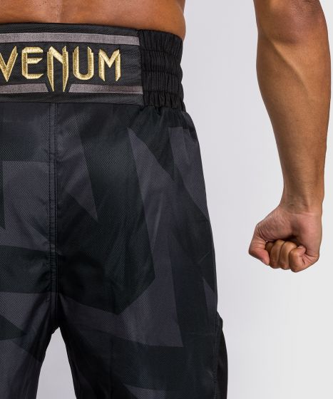 Pantaloncini da boxe Venum Razor - Nero/Oro