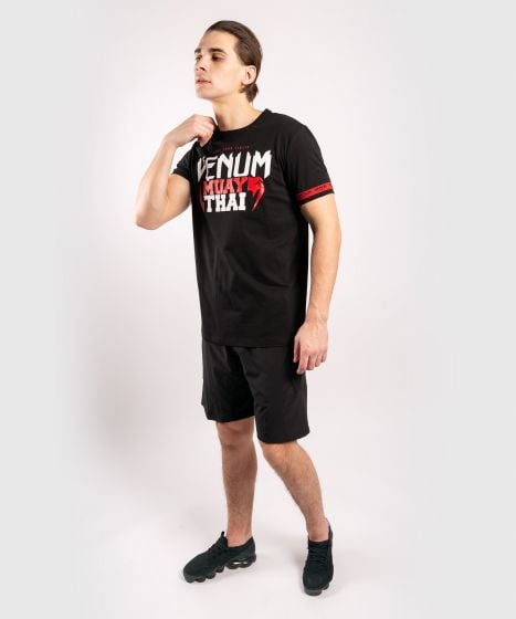 Camiseta Venum Muay Thai Classic 20 - Negro/Rojo