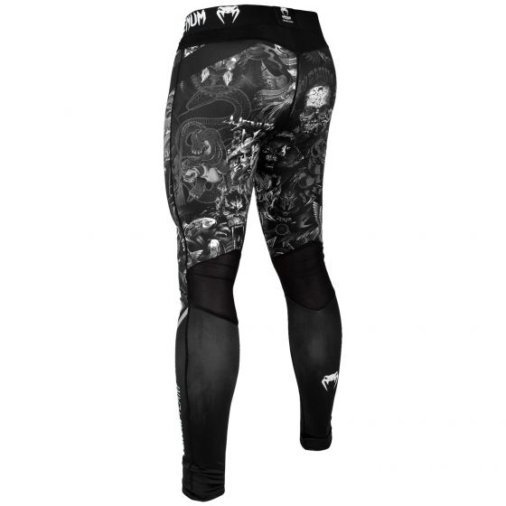 Pantaloni a compressione Venum Art - Nero/Bianco