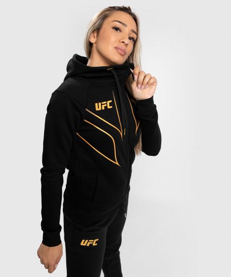 Sweatshirt Zippé Femme UFC Venum Fight Night 2.0 Replica - Champion