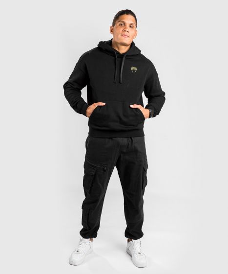  Venum Fangs Kapuzen-Sweatshirt – übergroße Passform – schwarz