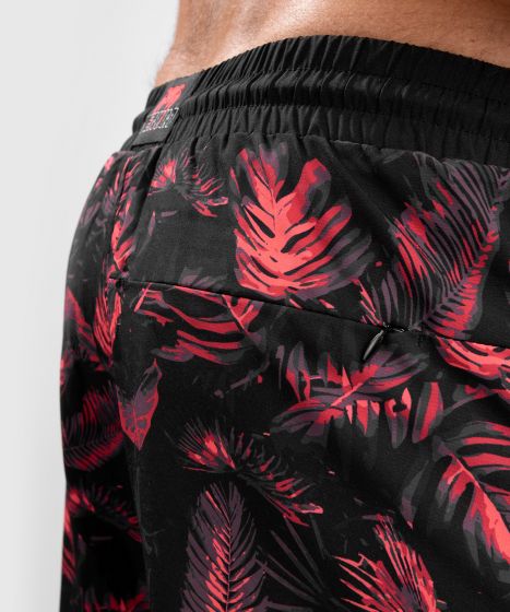 Pantaloncini da bagno Venum Bali Jungle - Rosso