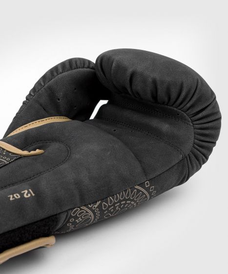 Venum Santa Muerte Dark Side - Boxing Gloves - Black/Brown