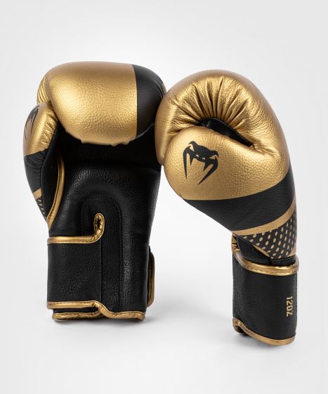 Venum Lightning Boxing Gloves - Gold/Black