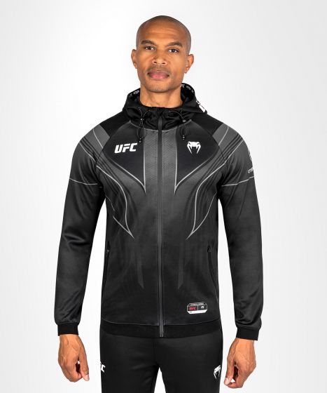 Sudadera con capucha personalizada UFC Venum Authentic Fight Night 2.0 para hombre - Negra