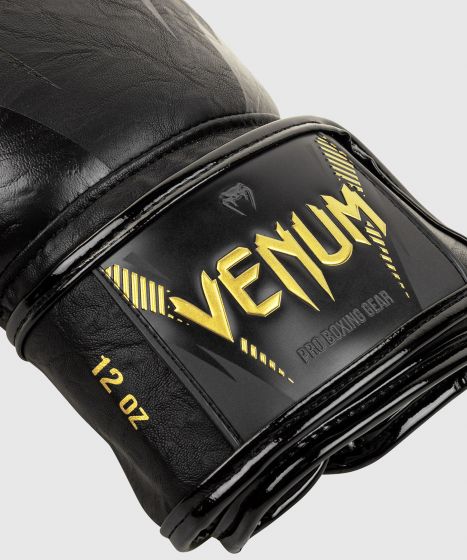 Gants de boxe Venum Impact - Or/Noir