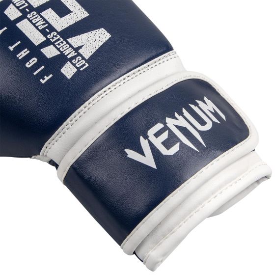Gants de boxe Enfant Venum Signature Kids - Bleu Marine