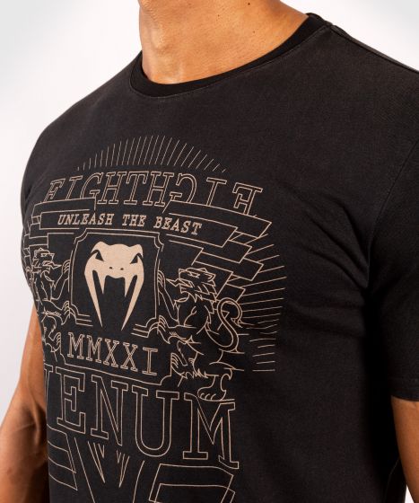 T-shirt Venum Lions21 - Noir/Sable