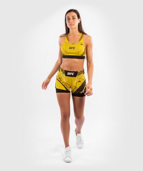 UFC Venum Authentic Fight Night Women's Shorts - Short Fit - Yellow