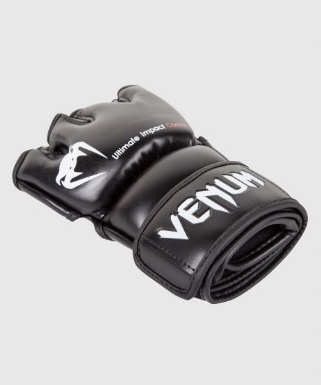 Venum Impact MMA Gloves - Skintex Leather - Black