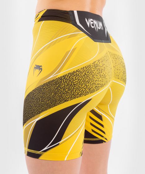 UFC Venum Authentic Fight Night Women's Vale Tudo Shorts - Long Fit - Yellow