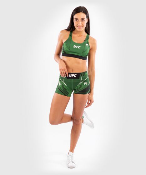 Pantaloncini da Vale Tudo Donna UFC Venum Authentic Fight Night - Vestibilità Corta - Verde