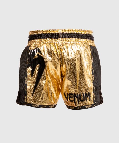 Muay Thai Shorts Venum Giant Foil - Gold/Schwarz