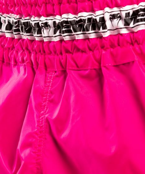 Pantalones cortos Venum Muay Thai Parachute - Rosa neón